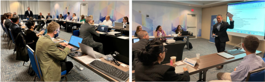 Directores Ejecutivos Capítulos BASC durante reunión