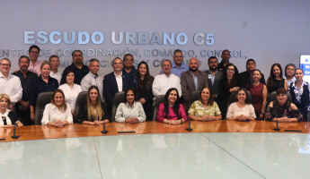 BASC Executive Directors at the C5 Coordination Center of the State of Jalisco.